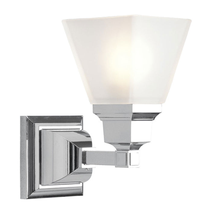 Livex Lighting - 1031-05 - One Light Wall Sconce - Mission - Polished Chrome