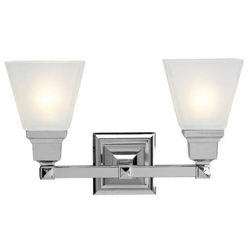 Livex Lighting - 1032-05 - Two Light Bath Vanity - Mission - Polished Chrome