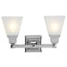 Livex Lighting - 1032-05 - Two Light Bath Vanity - Mission - Polished Chrome