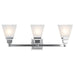 Livex Lighting - 1033-05 - Three Light Bath Vanity - Mission - Polished Chrome