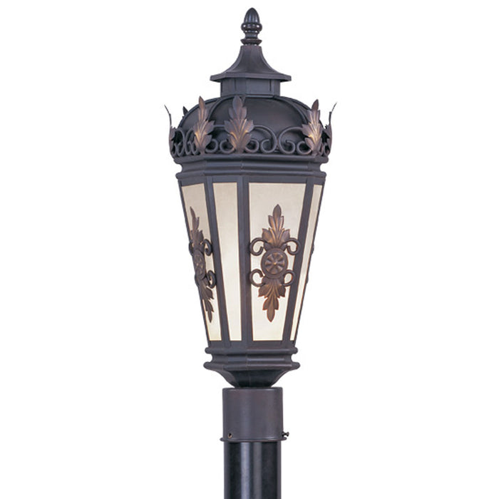 Livex Lighting - 2194-07 - One Light Outdoor Post-Top Lanterm - Berkshire - Bronze