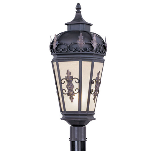 Livex Lighting - 2198-07 - One Light Outdoor Post-Top Lanterm - Berkshire - Bronze
