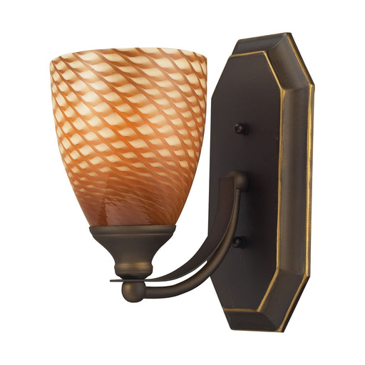 ELK Home - 570-1B-C - One Light Vanity Lamp - Mix and Match Vanity - Aged Bronze