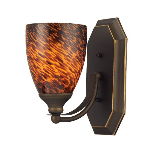 ELK Home - 570-1B-ES - One Light Vanity Lamp - Mix and Match Vanity - Aged Bronze