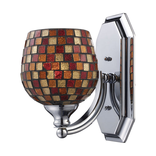 ELK Home - 570-1C-MLT - One Light Vanity Lamp - Mix and Match Vanity - Polished Chrome