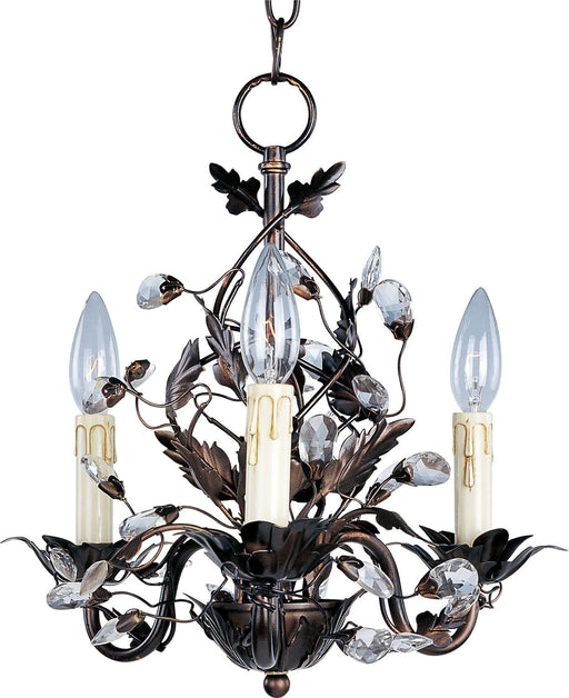 Maxim - 2855OI - Three Light Chandelier - Elegante - Oil Rubbed Bronze