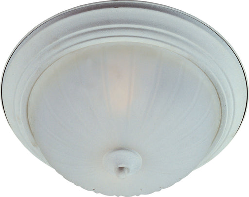 Maxim - 5830FTTW - One Light Flush Mount - Essentials - 583x - Textured White