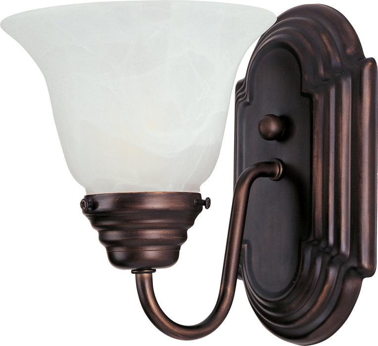One Light Wall Sconce from the Essentials - 801x collection in Oil Rubbed Bronze finish