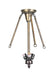 Meyda Tiffany - 105684 - Three Light Semi Flush w/Chains Hardware - Semi Flush with Chains - Antique Brass