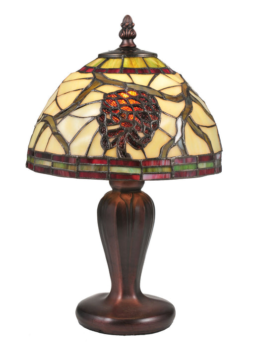 Meyda Tiffany - 106288 - 13``Mini Lamp - Pinecone