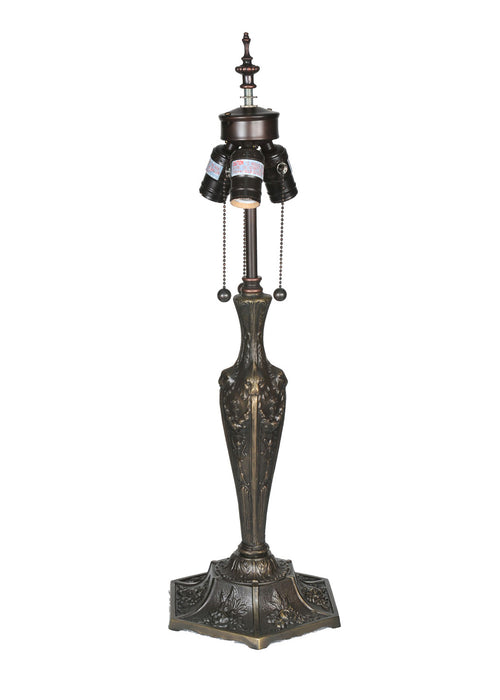 Meyda Tiffany - 14579 - Three Light Table Base Hardware - Cilindro - Antique
