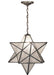 Meyda Tiffany - 15151 - One Light Pendant - Moravian Star - Antique
