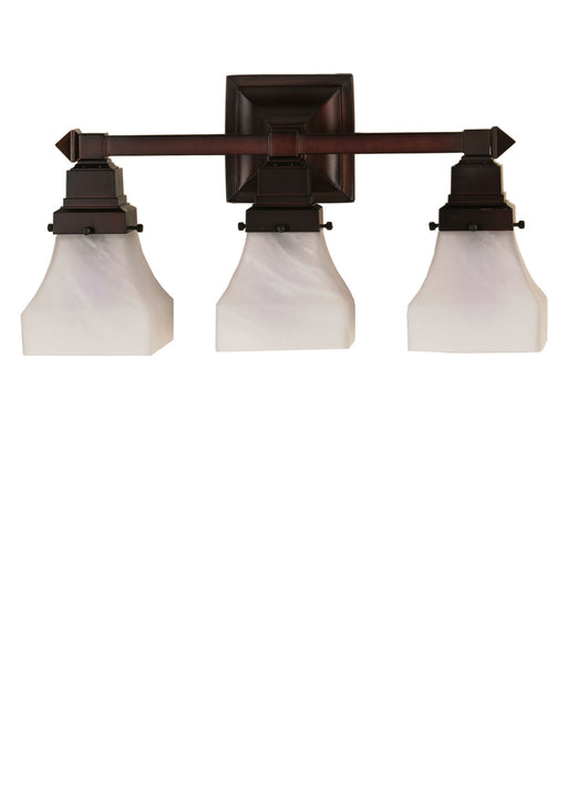Meyda Tiffany - 26310 - Three Light Vanity - Bungalow - Antique