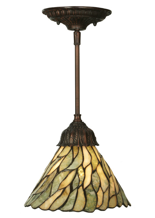 Meyda Tiffany - 50863 - One Light Mini Pendant - Willow - Bronze
