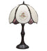 Meyda Tiffany - 68597 - One Light Table Lamp - Fleur-De-Lite - Timeless Bronze