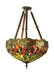 Meyda Tiffany - 69271 - Four Light Semi-Flushmount - Tiffany Hanginghead Dragonfly - Mahogany Bronze
