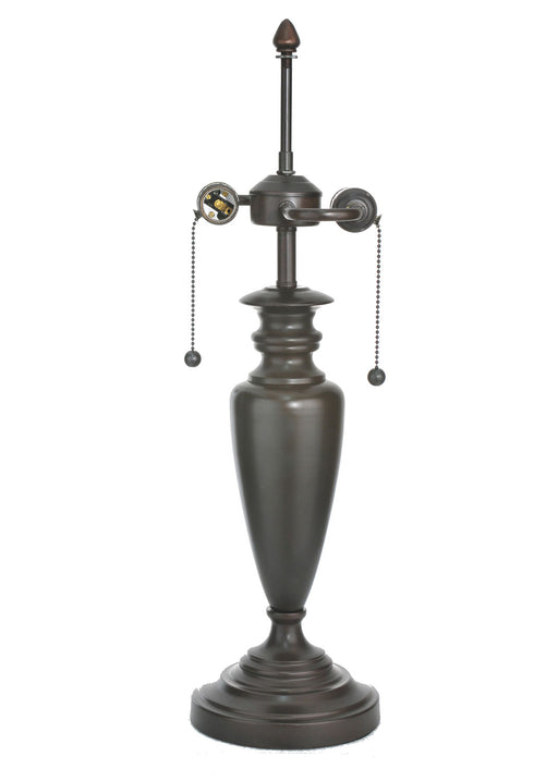 Meyda Tiffany - 69404 - Two Light Table Lamp - Urn - Craftsman Brown