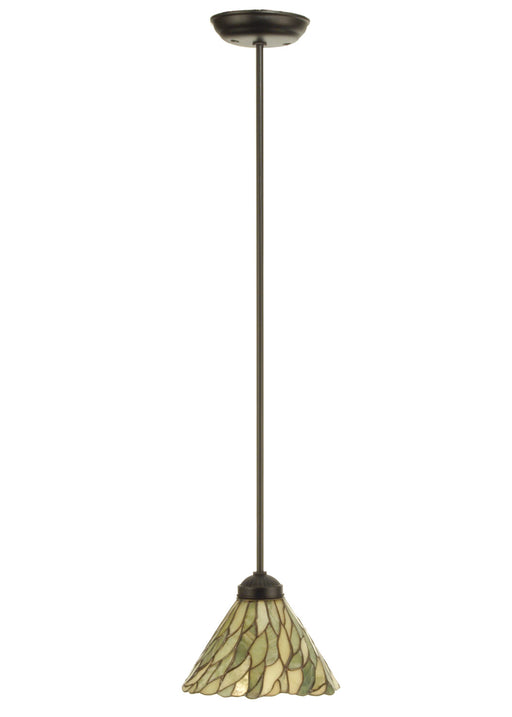 Meyda Tiffany - 73652 - One Light Mini Pendant - Willow - Black