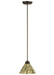 Meyda Tiffany - 73652 - One Light Mini Pendant - Willow - Black