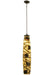 Meyda Tiffany - 81066 - One Light Mini Pendant - Pine Branch - Bronze