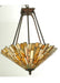 Meyda Tiffany - 82749 - Four Light Semi-Flushmount - Delta - Baj Haj