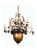 Meyda Tiffany - 99238 - 11 Light Chandelier - Greenbriar Oak - Antique Copper,Burnished
