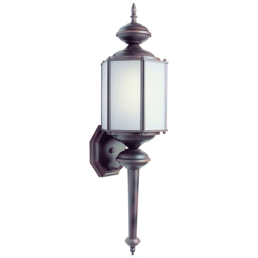 Forte - 10021-01-32 - One Light Outdoor Lantern - Exterior Antique Bronze - Antique Bronze