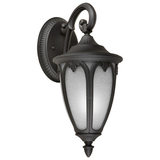 Forte - 17049-01-04 - One Light Outdoor Lantern - Black