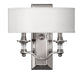 Hinkley - 4900BN - Two Light Wall Sconce - Sussex - Brushed Nickel