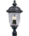 Maxim - 40420WGOB - Three Light Outdoor Pole/Post Lantern - Carriage House VX - Oriental Bronze