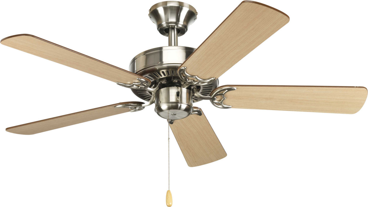 Progress Lighting - P2500-09 - 42``Ceiling Fan - Air Pro - Brushed Nickel