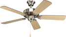 Progress Lighting - P2500-09 - 42``Ceiling Fan - Air Pro - Brushed Nickel