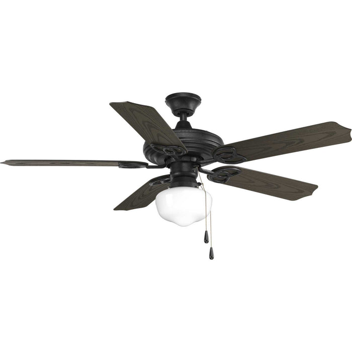 52``Ceiling Fan from the Air Pro collection in Forged Black finish