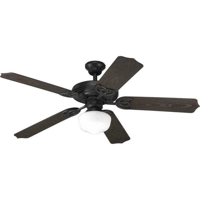 52``Ceiling Fan from the Air Pro collection in Forged Black finish