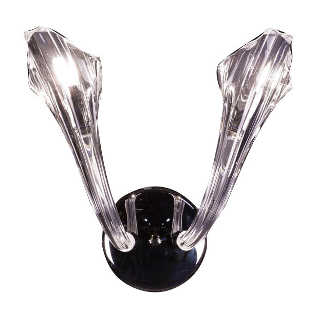 Classic Lighting - 82022 CH - Two Light Wall Sconce - Inspiration - Chrome