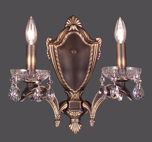 Classic Lighting - 1922 RB CP - Two Light Sconce/WallBracket - Terragona - Roman Bronze