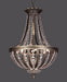 Classic Lighting - 1924 RB CP - Six Light Pendant - Terragona - Roman Bronze