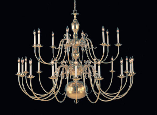 Classic Lighting - 6746 - 24 Light Chandelier - Hermitage - Polished Brass