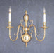 Classic Lighting - 6752 - Two Light Wall Sconce - Hermitage - Polished Brass