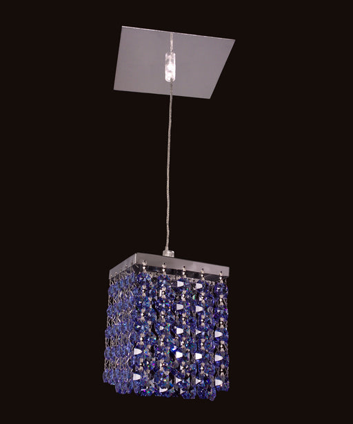 Classic Lighting - 16101 SMS - One Light Pendant - Bedazzle - Chrome