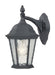 Acclaim Lighting - 5502BK - One Light Outdoor Wall Mount - Telfair - Matte Black