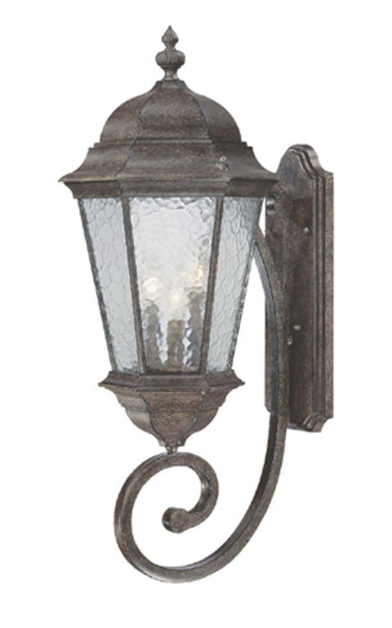 Acclaim Lighting - 5521BC - Three Light Outdoor Wall Mount - Telfair - Black Coral