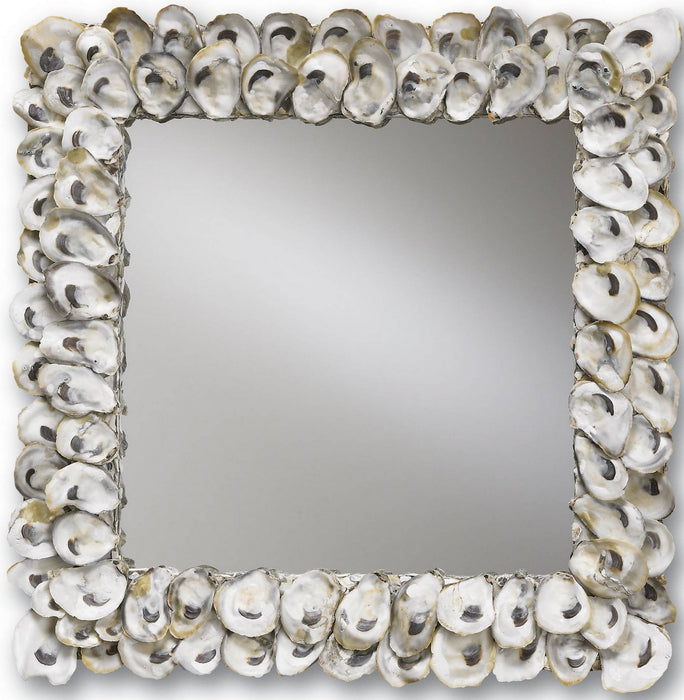 Currey and Company - 1348 - Mirror - Oyster Shell - Natural/Mirror