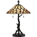 Quoizel - AG711TVA - Two Light Table Lamp - Whispering Wood - Valiant Bronze