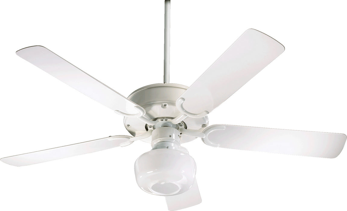 52``Patio Fan from the All-Weather Allure collection in White finish
