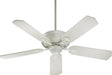 Quorum - 78525-8 - 52``Ceiling Fan - Chateaux - Studio White