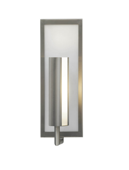 One Light Wall Sconce from the Mila collection in Brushed Steel finish