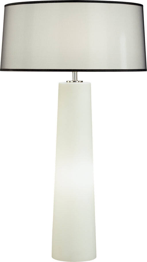 Robert Abbey - 1578B - Two Light Table Lamp - Rico Espinet Olinda - Frosted White Cased Glass Base w/ Night Light