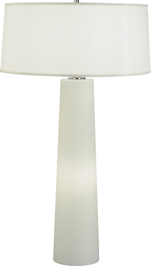 Robert Abbey - 1578W - Two Light Table Lamp - Rico Espinet Olinda - Frosted White Cased Glass Base w/ Night Light
