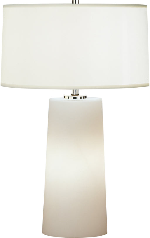 Robert Abbey - 1580W - Two Light Accent Lamp - Rico Espinet Olinda - Frosted White Cased Glass Base w/ Night Light